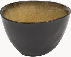 Taças para molhos em grés com esmalte reativo Pure, conjunto de 4
