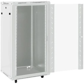 Armário bastidor 22U c/ pés giratórios 19" IP20 60x60x120 cm