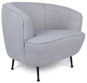 Cadeirão Piccoli – Cinzento Claro – 83x72x75 cm