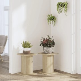 Suportes p/ plantas 2 pcs 30x30x40 cm derivados madeira