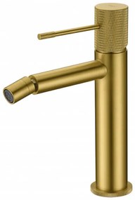 Torneira para bidés de cor ouro escovado Line