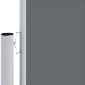 Toldo lateral retrátil 180x1000 cm antracite