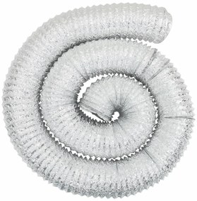 Conduta de ventilação 6 m Ø15 cm alumínio