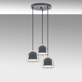 Candeeiro Mugo – Antracite – 35 x 35 x 110 cm