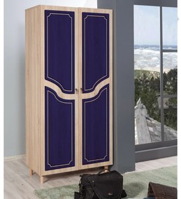Roupeiro Stil – Carvalho Sonoma – 90x192x52 cm