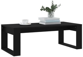 Mesa de centro 102x50x35 cm derivados de madeira preto