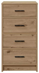 Buffet Carvalho Artesanal 40x41x75 cm Madeira Derivada