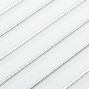 Portas de armário 2 pcs design de persiana pinho maciço branco