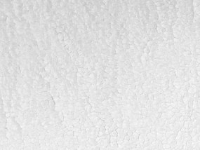 Manta decorativa branca 125 x 150 cm MIRGE Beliani
