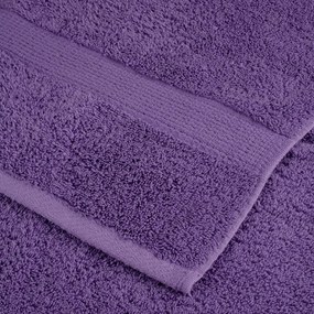 Toalhas de sauna premium SOLUND 4 pcs 80x200 cm 600 gsm roxo