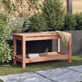 vidaXL Banco de jardim 82,5x35x45 cm madeira de douglas maciça