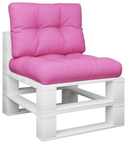 Almofadões para paletes 2 pcs tecido rosa