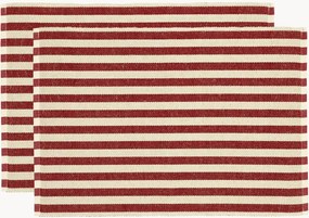 Individuais de mesa Statement Stripe, conjunto de 2