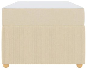 Estrutura da Cama Outros Creme 90 x 200 cm tecido