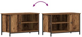 Estante para TV vidaXL Madeira Antiga 80x40x50 cm Madeira engenheirada