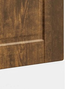 Painel máquina lavar louça Porto carvalho fumado 60x1,5x67 cm