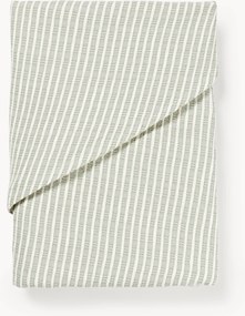 Toalha de mesa redonda às riscas Perry