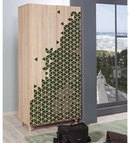 Guarda-roupa Stil – Carvalho Sonoma – 90x192x52 cm