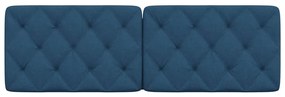 Almofadão de cabeceira 160 cm tecido azul
