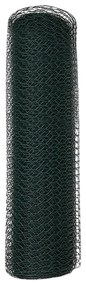 Cerca Hexagonal Verde 0.6x50 m Aço