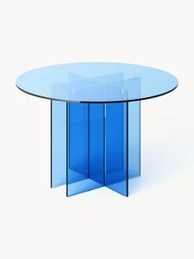 Mesa de jantar redonda de vidro Anouk, vários tamanhos