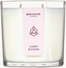 Vela perfumada artesanal de dois pavios Delightful Symphony (flor de cerejeira)