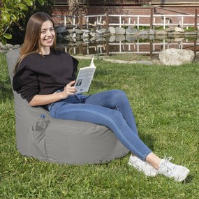 Pufe de Jardim EVA Sport – Fumado – 70x80x35 cm | Tribo Home