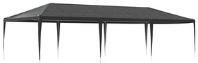 Tenda para festas 4x9 m 90 g/m² antracite