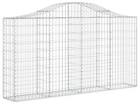 Cestos gabião arqueados 50 pcs 200x30x100/120 ferro galvanizado