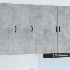 vidaXL Armário de Cozinha Cinzento 30 x 31 x 100 cm Madeira processada