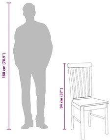 Cadeiras de jantar 2 pcs madeira de seringueira maciça branco