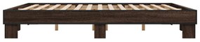Estrutura de cama 180x200 cm derivados madeira/metal