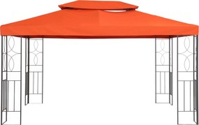 Toldo de Substituição 4x3m para Pérgola de Jardim 2 Níveis Respirável