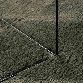 Tapetes Verde Floresta 100 x 200 cm Lã