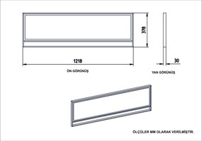 Console Polka – Dourado/Branco – 179,9 cm x 75 cm x 47,3 cm
