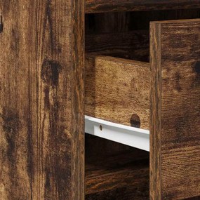 Buffet vidaXL Carvalho Fumado 40x41x75 cm Madeira Engenharia