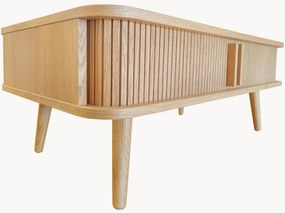 Mesa de cabeceira em madeira de carvalho Rove