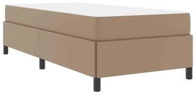 Estrutura de cama com colchão Cappuccino 90 x 190 cm