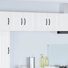 vidaXL Armário de Cozinha com prateleira 2 pcs Branco 60 x 31 x 40 cm