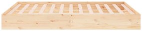 Estrutura de cama super king 180x200 cm madeira maciça
