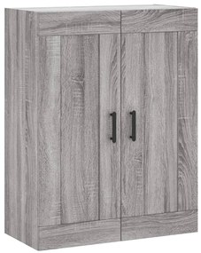 Móveis de parede 2 pcs derivados de madeira cinzento sonoma