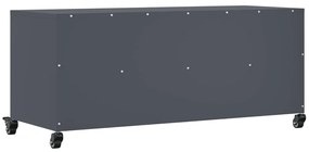Móvel de TV 100,5x39x43,5 cm aço antracite