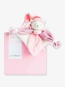 Boneco-doudou urso, 24 cm Collector - DOUDOU ET COMPAGNIE rosa