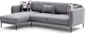 Sofá-Cama de Canto Venus – Cinzento – 265x80x163 cm