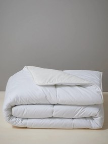 Edredon leve, para bebé, em algodão bio branco