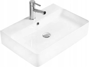 Mexen Benita lavatório de bancada 60 x 41 cm, branco - 21396000