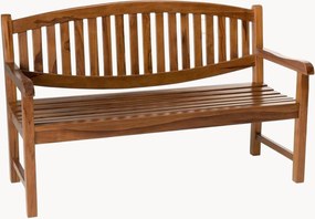 Banco de jardim em madeira de teca Maeva