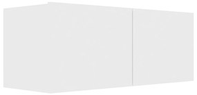 Conjunto de 5 Móveis de Parede de TV Faial M - Branco - Design Moderno