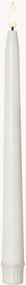 Velas LED com temporizador Flamme Slim Outdoor, conjunto de 2