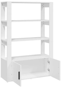 Aparador 80x30x119,5 cm derivados de madeira branco